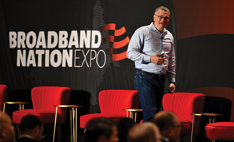 Comcast Executive Vice President and Chief Network Officer Elad Nafshi at Broadband NationExpo.