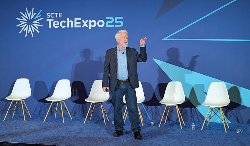 Ron Hranac at SCTE TechExpo.