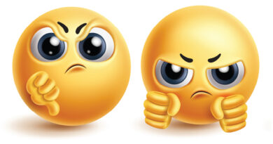 I Hate AI I Hate AI article illustration with two skeptical yellow emoji faces
